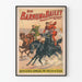 Vintage Barnum & Bailey Poster of Roman Horseback Race