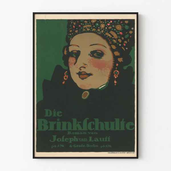 Vintage poster Die Brinkschulte - Classic wall decoration