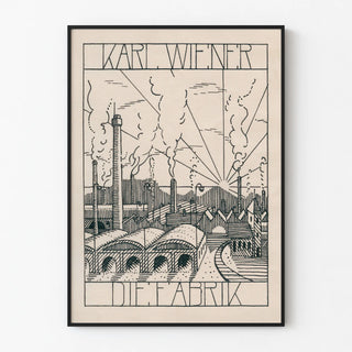 Urban Industry Poster by Karl Wiener - The Factory