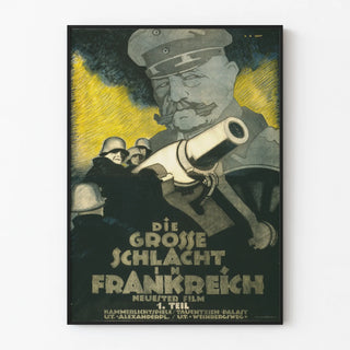 Wall Decoration Poster The Great Battle in France