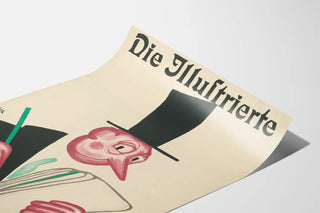 Vintage Poster Die Illustrierte by Paul Leni