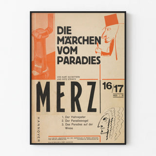 Vintage poster The Fairy Tales of Paradise MERZ 1925