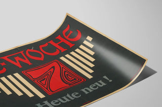 Vintage Poster Die Woche - Graphic Art Deco Style — artwork view