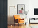 Vintage Discover America Poster Worldnet Television Flag