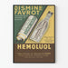 Vintage Advertising Poster Dis mine Favrot and Hemoluol