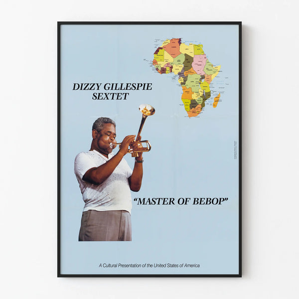 Dizzy Gillespie Sextet Poster Master of Bebop for Wall Decoration