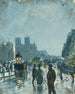 Notre-Dame de Paris under the rain - Dan Tull — artwork view