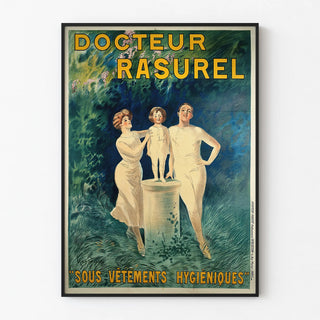 Vintage Poster of Docteur Rasurel Hygienic Underwear