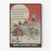 Vintage military poster « Don't Be a Dope - Handle Equipment Right »
