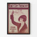 Vintage Poster Don't Cry Frenchy - Emotional Illustration