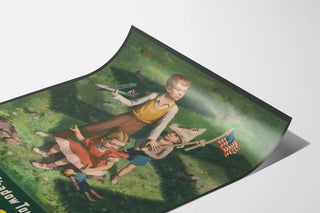 Vintage Poster of Children and Shadow - Buy War Bonds