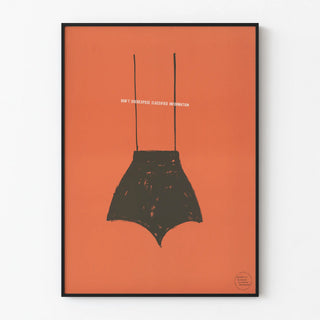 Minimalist Poster Information Security - Original Graphic Design
