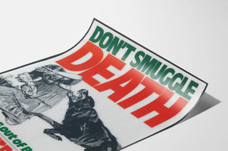 Vintage Poster: Rabies Prevention – Do Not Spread Rabies in Great Britain