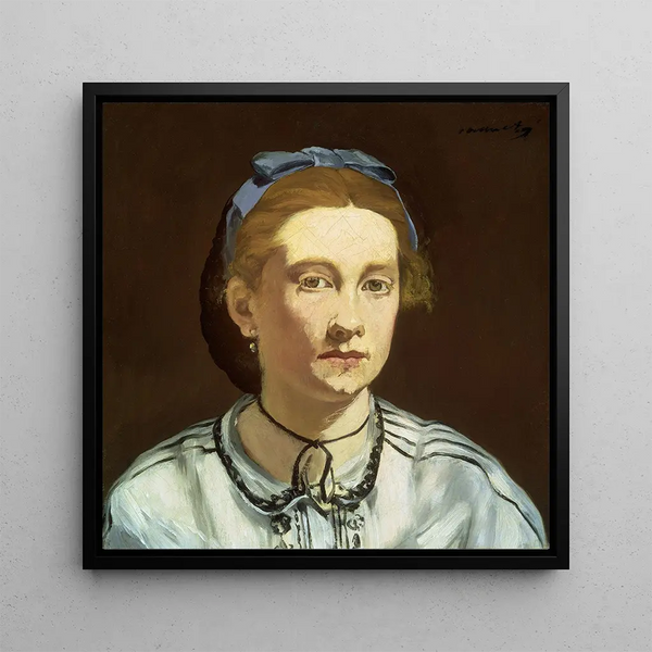 Reproduction of the painting Victorine Meurent - Édouard Manet