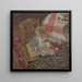 Breakfast with Annette and her grandmother - Édouard Vuillard — framed artwork on a wall