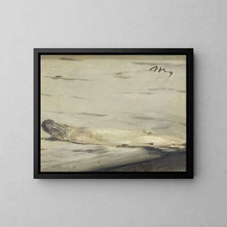 Asparagus - Édouard Manet — framed artwork on a wall
