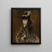 Berthe Morisot - Édouard Manet — framed artwork on a wall