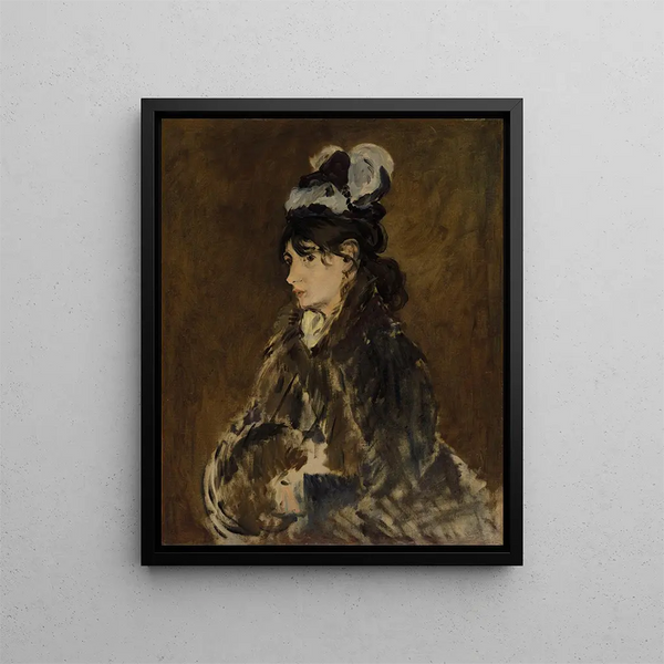 Berthe Morisot - Édouard Manet — framed artwork on a wall