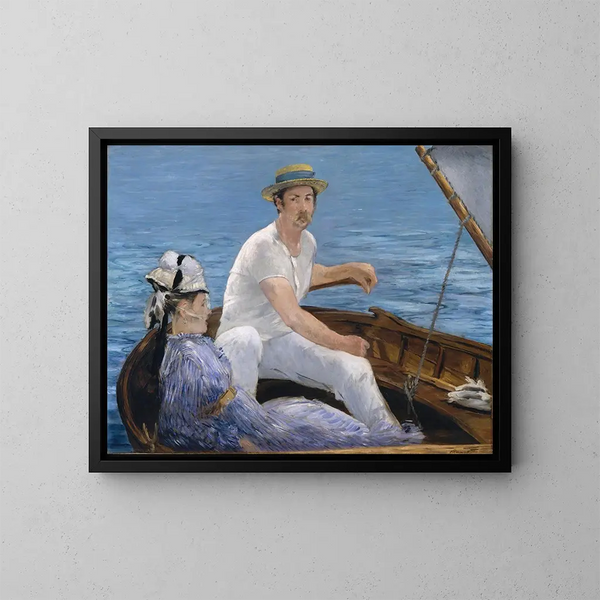 Navigation - Édouard Manet — framed artwork on a wall
