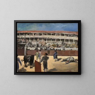 Corrida - Édouard Manet — framed artwork on a wall