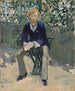 George Moore dans le jardin des artistes - Édouard Manet — artwork view