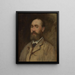 Jean-Baptiste Faure 1830-1914 - Édouard Manet — framed artwork on a wall