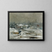 La Gare du chemin de fer de Sceaux - Édouard Manet — framed artwork on a wall