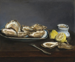 Oyster Painting - Édouard Manet — artwork view