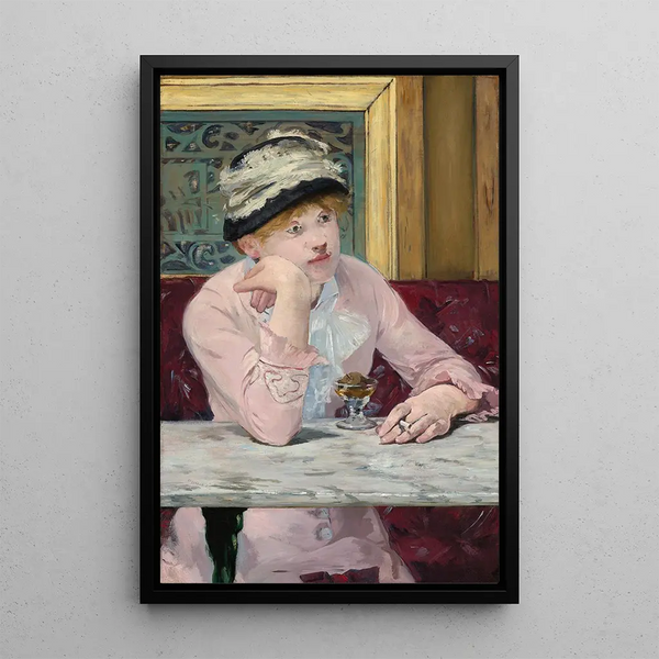 Eau-de-vie de prune - Édouard Manet — framed artwork on a wall