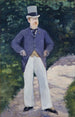Portrait of Mr. Brun - Édouard Manet — artwork view