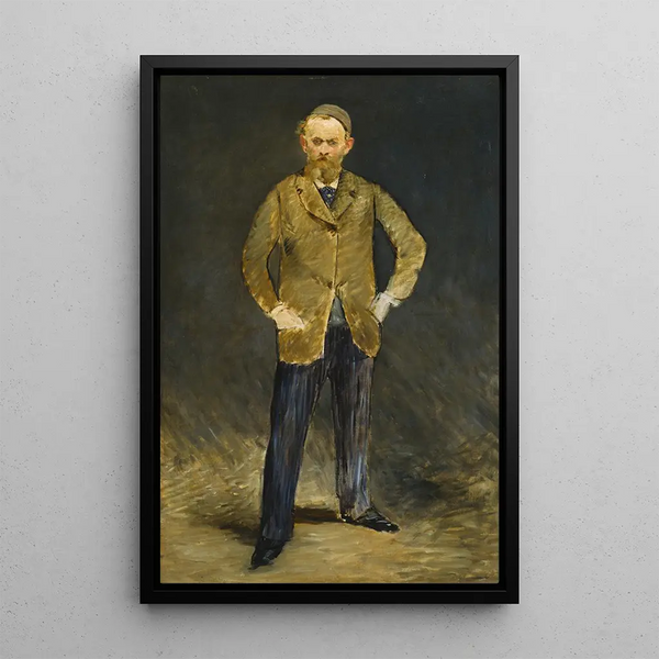 Self-portrait - Édouard Manet — framed artwork on a wall