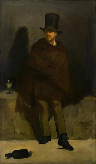 The absinthe drinker - Édouard Manet — artwork view