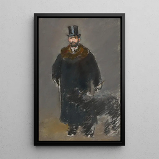 douard Manet - The Man with the Dog.webp