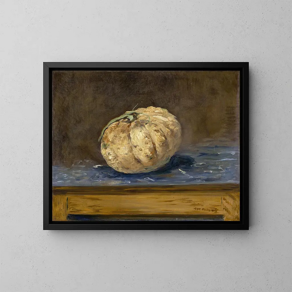 The Melon - Édouard Manet — framed artwork on a wall