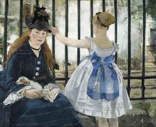 The Railway - Édouard Manet — artwork view