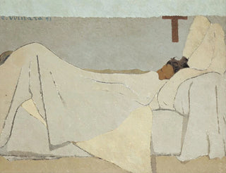 Au lit - Édouard Vuillard — artwork view