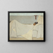 Au lit - Édouard Vuillard — framed artwork on a wall