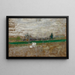 Racecourse Field - Édouard Vuillard — framed artwork on a wall