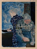 Two women in interior - Édouard Vuillard — artwork view