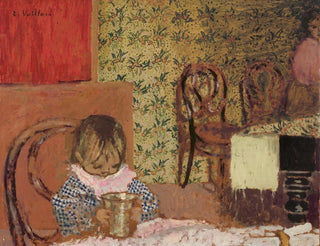 Child with a Cup - Édouard Vuillard — artwork view