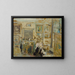 a seated woman in a bright interior - Édouard Vuillard — framed artwork on a wall