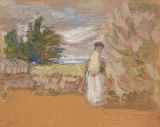 Woman in the Garden - Édouard Vuillard — artwork view