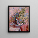 Flower Painting - Édouard Vuillard — framed artwork on a wall