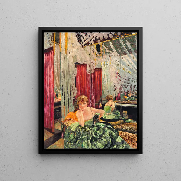 Jane Renouardt - Édouard Vuillard — framed artwork on a wall