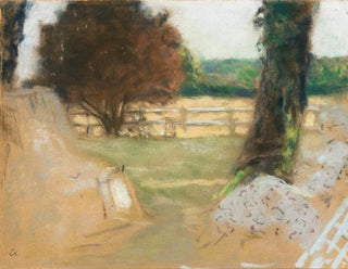 La Barrière blanche aux Clayes - Édouard Vuillard — artwork view