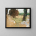 La Barrière blanche aux Clayes - Édouard Vuillard — framed artwork on a wall