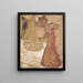 La Femme au jardin public - Édouard Vuillard — framed artwork on a wall