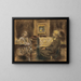 La Lionne d'histoire - Édouard Vuillard — framed artwork on a wall