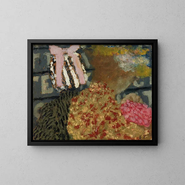 La Nourrice - Édouard Vuillard — framed artwork on a wall