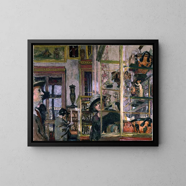 La salle Clarac - Édouard Vuillard — framed artwork on a wall